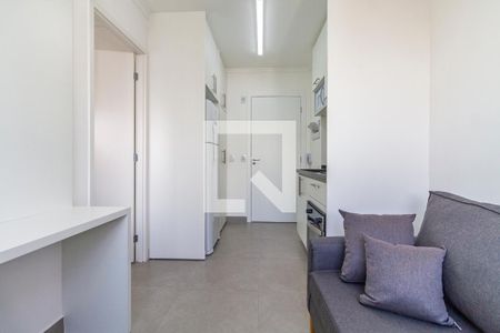 Sala/Cozinha de apartamento para alugar com 1 quarto, 24m² em Pinheiros, São Paulo