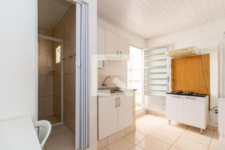 Cozinha - Armários de kitnet/studio para alugar com 1 quarto, 35m² em Sítio Cercado, Curitiba