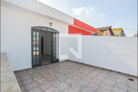 Varanda da Sala de casa à venda com 3 quartos, 150m² em Parque Novo Oratório, Santo André