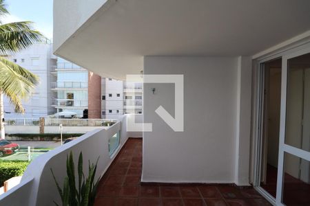 Varanda Sala de apartamento para alugar com 2 quartos, 70m² em Jardim Las Palmas, Guarujá