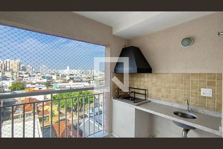 Varanda Gourmet de apartamento à venda com 2 quartos, 67m² em Centro, São Caetano do Sul