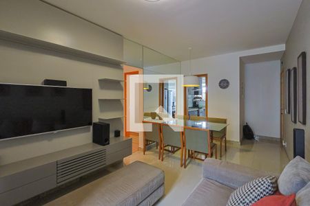 Sala de apartamento à venda com 3 quartos, 115m² em São Lucas, Belo Horizonte