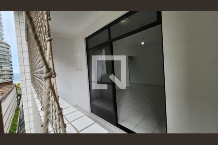 Varanda da Sala de apartamento para alugar com 3 quartos, 112m² em Pompéia, Santos