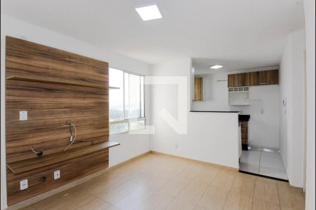 Sala de apartamento para alugar com 2 quartos, 47m² em Vila Alzira, Guarulhos