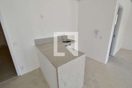 Cozinha de kitnet/studio à venda com 1 quarto, 38m² em Cambuí, Campinas