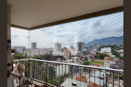 Varanda da Sala de apartamento à venda com 3 quartos, 120m² em Andaraí, Rio de Janeiro