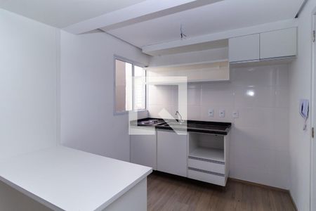 Cozinha de kitnet/studio para alugar com 1 quarto, 24m² em Jardim Independência, São Paulo