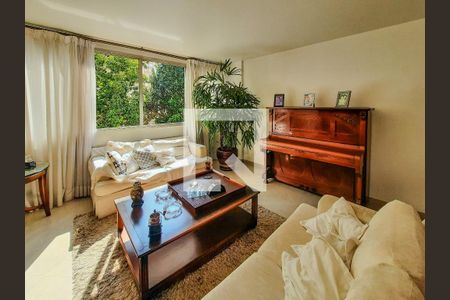 Sala de apartamento à venda com 3 quartos, 131m² em Moema, São Paulo