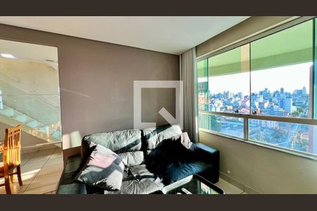 sala de apartamento à venda com 2 quartos, 110m² em Santa Tereza, Belo Horizonte