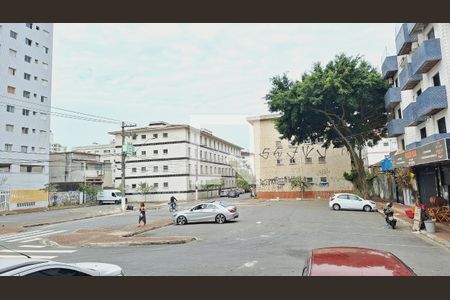 Vista da sala de apartamento para alugar com 1 quarto, 37m² em Ocian, Praia Grande