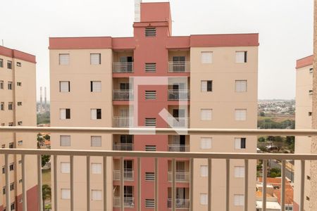 Vista sacada sala  de apartamento para alugar com 2 quartos, 58m² em Jardim Bela Vista, Americana