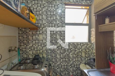 Cozinha e Área de Serviço de apartamento à venda com 2 quartos, 38m² em Mato Grande, Canoas