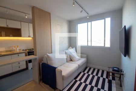 Sala de apartamento à venda com 2 quartos, 43m² em Santo Amaro, São Paulo