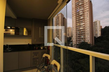 Varanda de apartamento para alugar com 1 quarto, 39m² em Vila Andrade, São Paulo