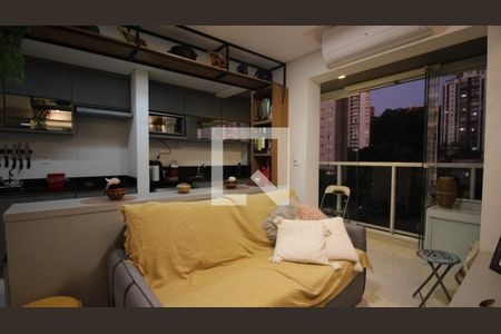 Sala de apartamento para alugar com 1 quarto, 39m² em Vila Andrade, São Paulo