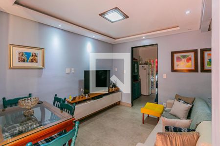 Sala de casa à venda com 2 quartos, 110m² em Havaí, Belo Horizonte