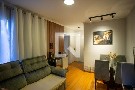 Sala de apartamento à venda com 2 quartos, 47m² em Campanário, Diadema