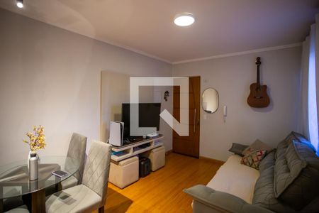 Sala de apartamento à venda com 2 quartos, 47m² em Campanário, Diadema