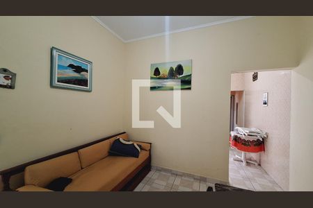 Sala  de casa para alugar com 1 quarto, 125m² em Maracanã, Praia Grande