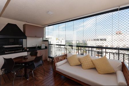 Varanda Gourmet de apartamento à venda com 3 quartos, 167m² em Alto de Pinheiros, São Paulo