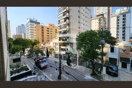 Vista da Sala de apartamento para alugar com 2 quartos, 130m² em Boqueirão, Santos