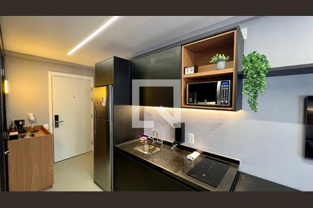 Studio para alugar com 26m², 1 quarto e sem vaga Studio para alugar com 26m², 1 quarto e sem vagaCozinha