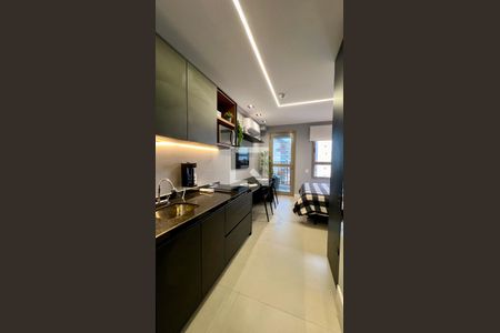 Studio para alugar com 26m², 1 quarto e sem vaga Studio para alugar com 26m², 1 quarto e sem vagaCozinha