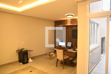 Sala 2 de casa de condomínio para alugar com 2 quartos, 200m² em Jardim Rio das Pedras, Cotia