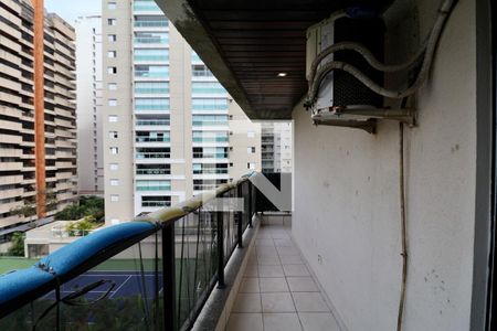 Varanda de apartamento para alugar com 4 quartos, 132m² em Guaiúba, Guarujá