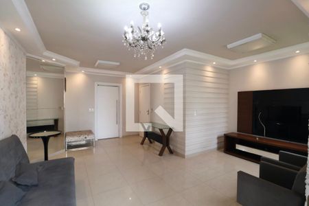 Sala de apartamento para alugar com 4 quartos, 132m² em Guaiúba, Guarujá