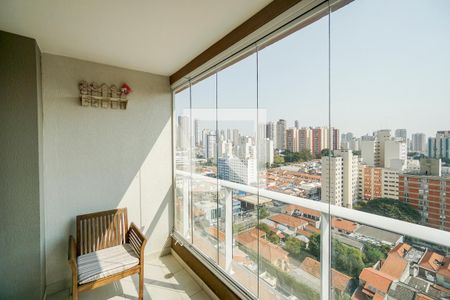 Varanda de kitnet/studio para alugar com 1 quarto, 35m² em Vila Gomes Cardim, São Paulo