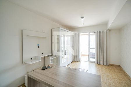 Sala e cozinha de kitnet/studio para alugar com 1 quarto, 35m² em Vila Gomes Cardim, São Paulo