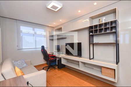 Sala de apartamento à venda com 1 quarto, 38m² em Carmo, Belo Horizonte