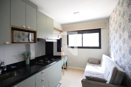 Sala de apartamento para alugar com 1 quarto, 25m² em Liberdade, São Paulo