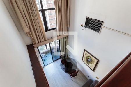 Sala de apartamento à venda com 1 quarto, 50m² em Moema, São Paulo