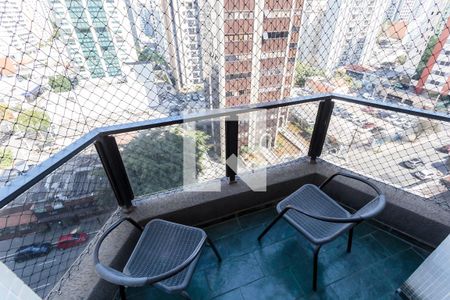 Varanda de apartamento à venda com 1 quarto, 50m² em Moema, São Paulo