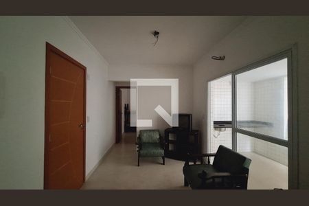 Sala de apartamento para alugar com 1 quarto, 50m² em Vila Caiçara, Praia Grande