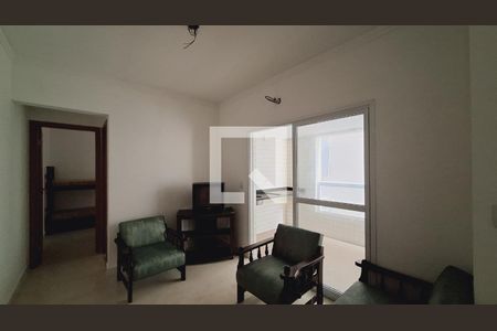 Sala de apartamento para alugar com 1 quarto, 50m² em Vila Caiçara, Praia Grande