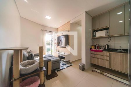 Sala de apartamento à venda com 2 quartos, 42m² em Vila Bela Vista, Santo André