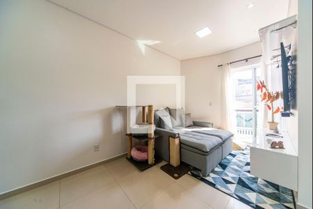 Sala de apartamento à venda com 2 quartos, 42m² em Vila Bela Vista, Santo André