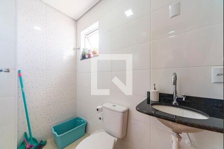 Banheiro de apartamento à venda com 2 quartos, 42m² em Vila Bela Vista, Santo André