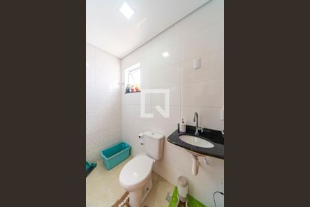 Banheiro de apartamento à venda com 2 quartos, 42m² em Vila Bela Vista, Santo André