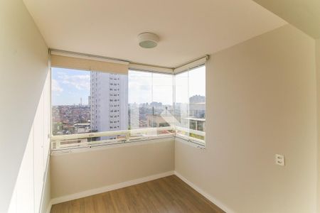 Varanda da Sala de apartamento para alugar com 2 quartos, 59m² em Parque Reboucas, São Paulo