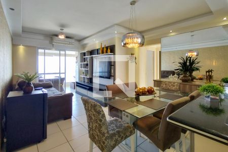 Sala de Jantar de apartamento para alugar com 4 quartos, 95m² em Guilhermina, Praia Grande