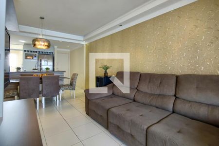 Sala de apartamento para alugar com 4 quartos, 95m² em Guilhermina, Praia Grande