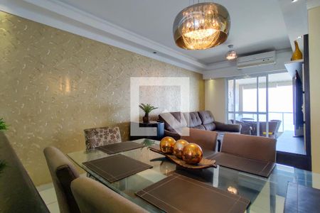 Sala de Jantar de apartamento para alugar com 3 quartos, 95m² em Guilhermina, Praia Grande