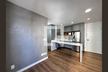 Sala de apartamento para alugar com 1 quarto, 39m² em Brooklin Paulista, São Paulo