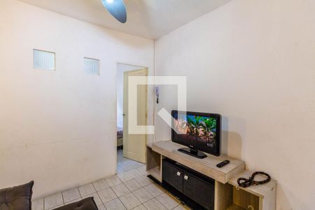 Sala de apartamento para alugar com 1 quarto, 30m² em Canto do Forte, Praia Grande