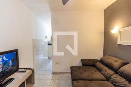 Sala de apartamento para alugar com 1 quarto, 30m² em Canto do Forte, Praia Grande