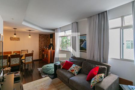 Sala de apartamento para alugar com 4 quartos, 130m² em Santo Antônio, Belo Horizonte